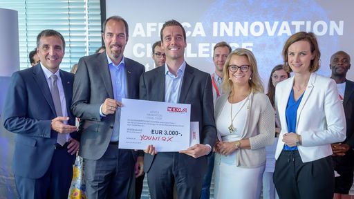  Gewinn der Africa Innovation Challenge