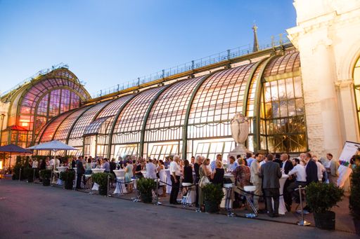 Vorschau Bild von Die 59. Welldone Lounge fand im Palmenhaus im
Wiener Burggarten statt.
