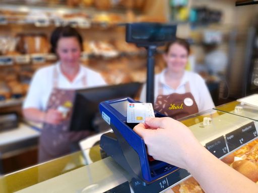 Bargeldlos Bezahlen in Bäckereien