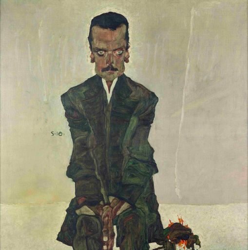 Egon Schiele (1890-1918), Eduard Kosmack, 1910, Öl auf Leinwand