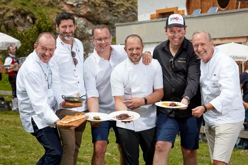 11. Kulinarischer Jakobsweg in Ischgl. Wanderung
mit den Köchen auf die Heidelbergerhütte am 6.7.2019.