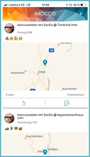 Vorschau Bild von IMOCCI App Timeline - Imoccis -