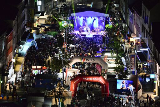 MusikfestiWels in der Welser Innenstadt
