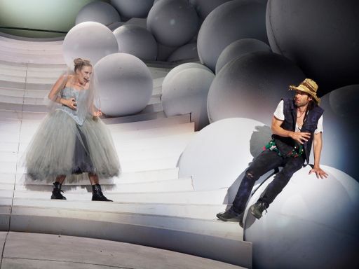 Vorschau Bild von Papagena und Papageno bei der Zauberflöte im
Steinbruch St. Margarethen