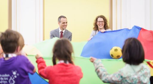Vorschau Bild von Bundesministerin Iris Rauskala besucht Kinderuni
Tag am IST Austria