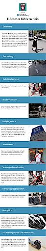 Vorschau Bild von Factsheet zum E-Scooter Führerschein
