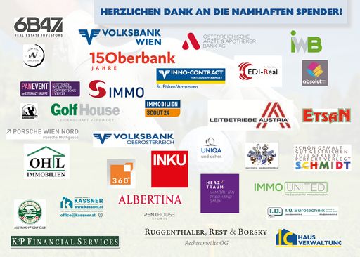 Herzlichen Dank an die namhaften Spender!