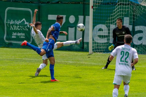  13.07.2019, Parkstadion, Zell am Ziller, AUT, Von
04. bis 14. Juli 2019 fand das Trainingslager von Werder Bremen im
Zillertal statt. Mit dabei waren auch etwa 1.000 Fans der
Mannschaft. Foto © Zillertal Tourismus / nordphoto / Kokenge