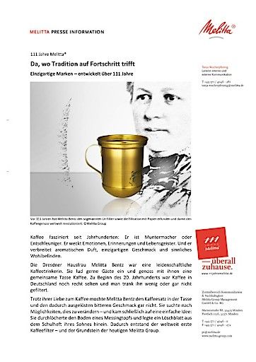 Vorschau Bild von Melitta feiert 111. Geburtstag (FOTO)