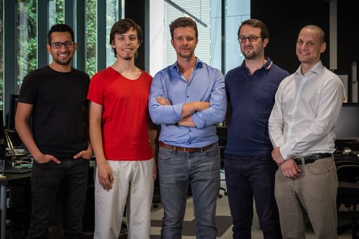 Vorschau Bild von Das Sclable KI Team (vl.n.r.)