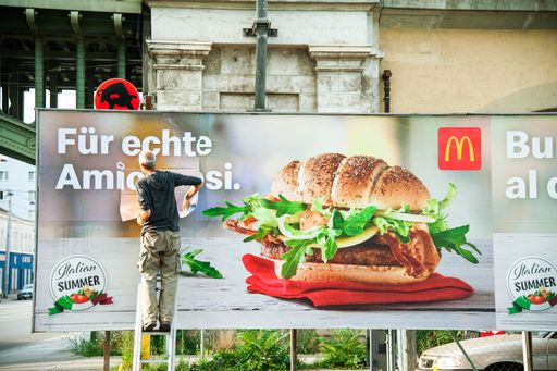 Vorschau Bild von Für echte Amici. Die neuen Plakate von McDonald’s
Österreich.