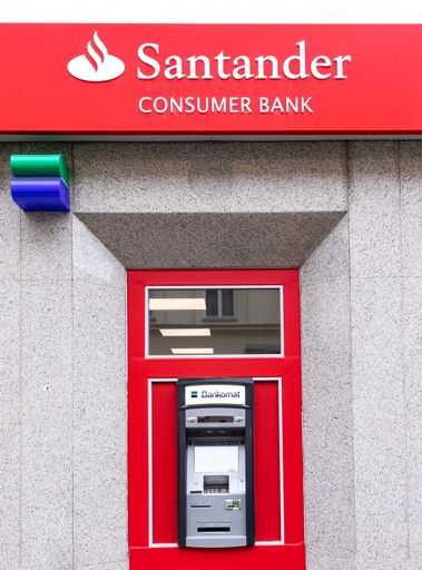 Santander- & DenizBank-Bankomat