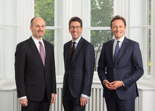 Vorschau Bild von Pressefoto, von links nach rechts: Horst Ebhardt,
Florian Kusznier, Claus Schneider