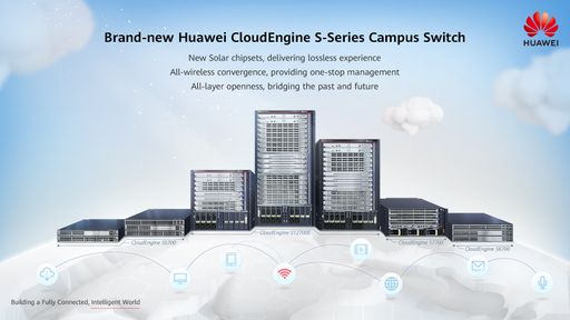 Die CloudEngine S12700E liefert die sechsfache
Switching-Kapazität im Vergleich zum Branchendurchschnitt
