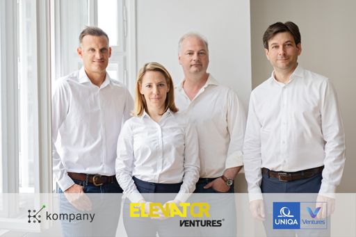  Elevator Ventures & UNIQA Ventures investieren in
kompany