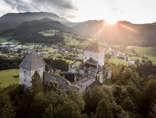  Burg Gallenstein – eine der Veranstaltungsorte des
Festivals
