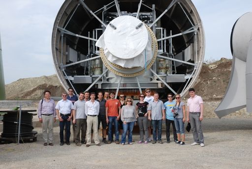 Vorschau Bild von Field Trip des Kurses zum Windkraftwerk auf der
Parndorfer Platte