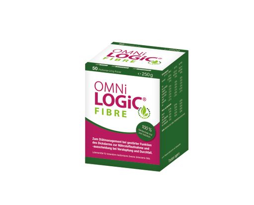 Vorschau Bild von Zwei wissenschaftlich bestens erforschte
Ballaststoffquellen sind zu gleichen Teilen in OMNi-LOGiC® FIBRE*
enthalten, nämlich speziell verarbeitetes resistentes Maisdextrin
und für den Verzehr veredeltes Guarkernmehl.