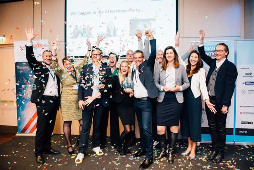  Siegerehrung des ICEBERG innovation leadership
award 2018,