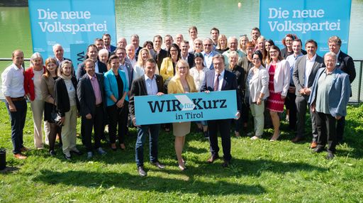 Vorschau Bild von Die Tiroler Volkspartei geht mit breiten Team in
die kommende Nationalratswahl
