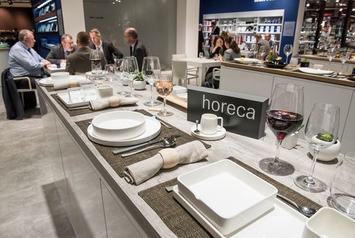 Vorschau Bild von gedeckter Tisch Ambiente HoReCa Forum 2019