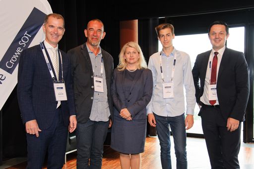  Crowe SOT Partner Dr. Anton Schmidl und Mag.
Andreas Maier mit den diesjährigen Referenten.
