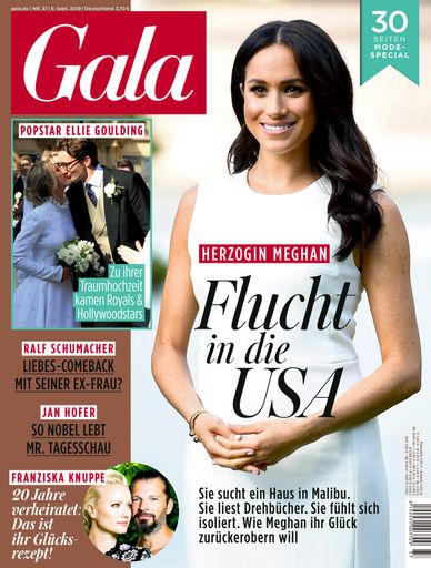 Désirée Nick: "Bürgerliche Werte nicht auf degenerierten Hochadel
übertragen" / GALA Cover 37/2019 (EVT: 5. September 2019) Weiterer
Text über ots und www.presseportal.de/nr/6106 / Die Verwendung
dieses Bildes ist für redaktionelle Zwecke honorarfrei.
Veröffentlichung bitte unter Quellenangabe: "obs/Gruner+Jahr, Gala"