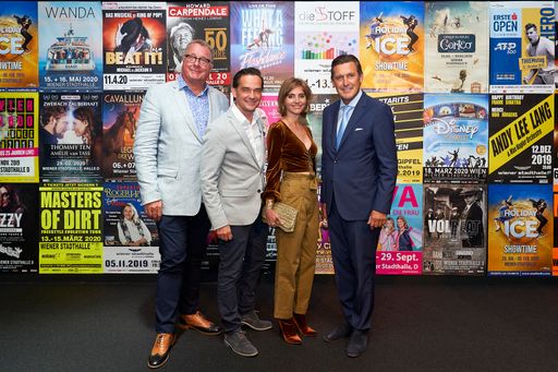 Vorschau Bild von Wolfgang Fischer, Kurt Gollowitzer, Carola
Lindenbauer, Peter Hanke; Programmpräsentation 2019/20, Wiener
Stadthalle, Studio F