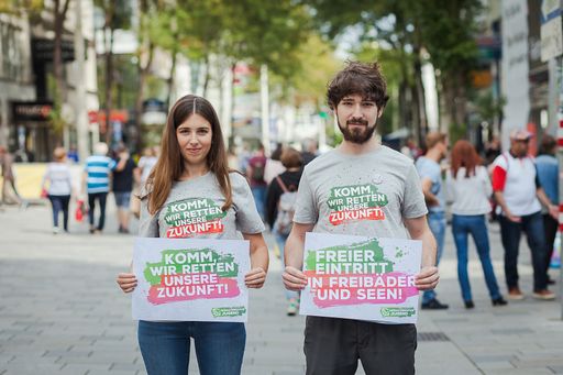 Naomi Sametinger und Philipp Eikenberg: "Komm, wir
retten unsere Zukunft!"