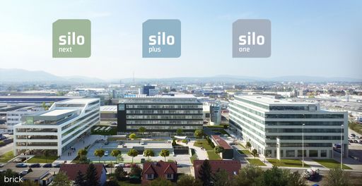  silo plus ist Teil des neuen Bürostandortes silo office park, den
die Erste Group Immorent im Süden der Bundeshauptstadt konzipiert
und geplant hat.