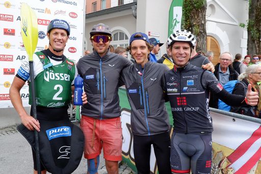  Platz 3 für das Team Pure Encapsulations: Gerhard
Schmid, Aaron Durogati, Francesco Puppi, Frans Claes