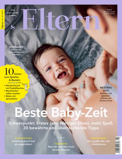 Cover ELTERN 10/2019 / Weiterer Text über ots und
www.presseportal.de/nr/17951 / Die Verwendung dieses Bildes ist für
redaktionelle Zwecke honorarfrei. Veröffentlichung bitte unter
Quellenangabe: "obs/Gruner+Jahr, ELTERN"