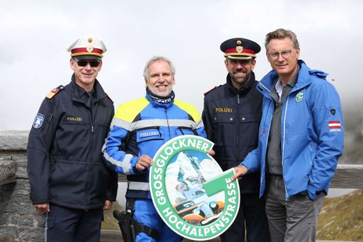 Vorschau Bild von Weltweit größtes internationales Training für
Polizeimotorradfahrer auf der Großglockner Hochalpenstraße