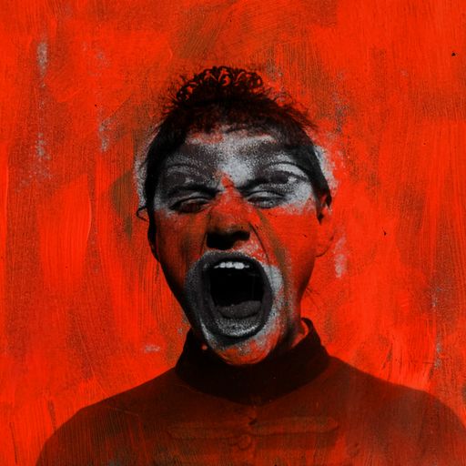 Vorschau Bild von *OPUS MALEFICARUM Bildquelle: Übermalte Fotografie, die einen
vermeintlichen Hysterieanfall zeigt; Foto: Albert Londe, Salpêtrière
Hospital, 1892, Übermalung: Elke Auer, 2019.