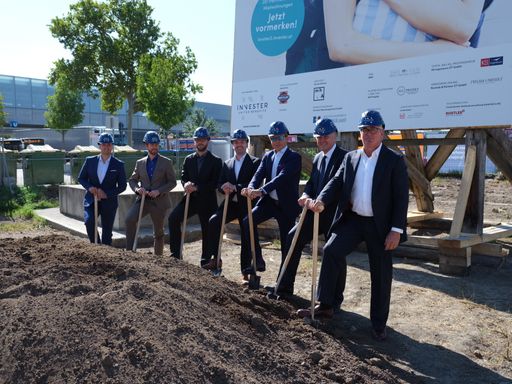 Vorschau Bild von Spatenstich für neues Wohnbauprojekt von INVESTER
in Wien Donaustadt