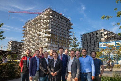  Gleichenfeier und Spätsommerfest im Sonnwendviertel