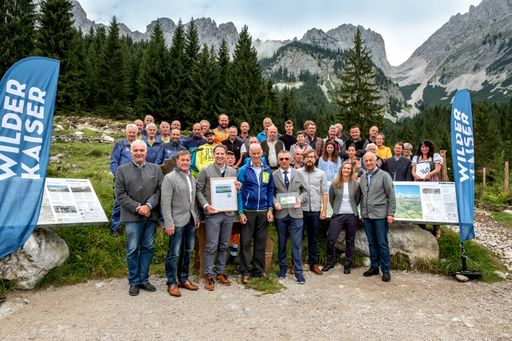  Verleihung des "European Hiking Quality"
Wandergütesiegels
