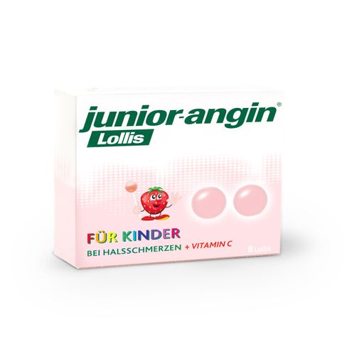  Neu in der neo-angin Produktfamilie gibt es jetzt junior-angin
Lollis