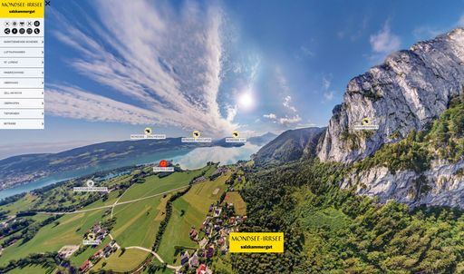 Vorschau Bild von 360° Tour Mondseeland - Drachenwand
