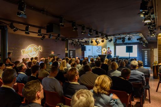 Eröffnung Drei Digitalimpuls Event am 1. Oktober
2019 im Hard Rock Cafe Innsbruck