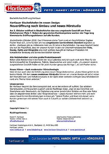 Vorschau Bild von Hartlauer Handelsges.m.b.H. Stadtplatz 13 4400 Steyr