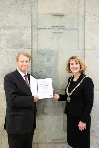Intendant Thomas Angyan, Rektorin Ulrike Sych