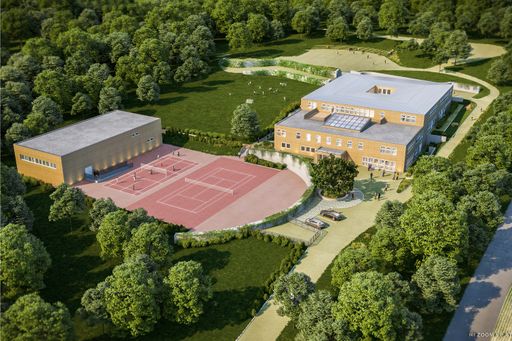 Vorschau Bild von Vogelperspektive (Rendering): Der neue International Campus
Vienna startet sein erstes Jahr am neuen Standort.