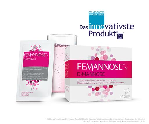 Vorschau Bild von FEMANNOSE®N Packung & Sachet - Produktabbildung