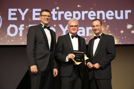 Preisübergabe an Fritz Wutscher