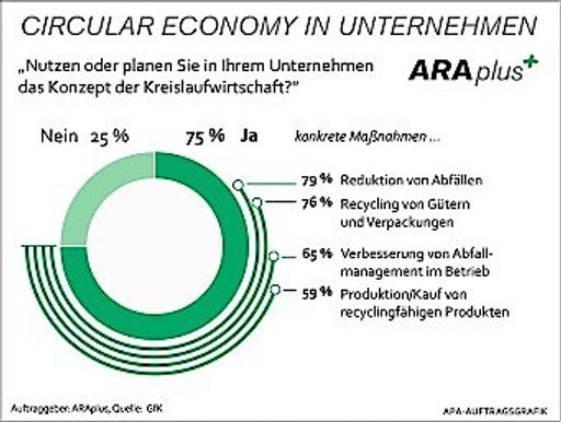 Vorschau Bild von Grafik: Circular Economy in Unternehmen