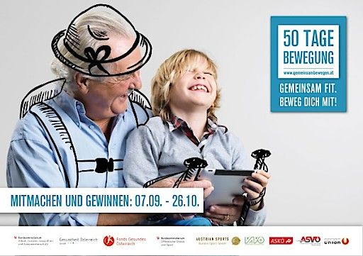 Vorschau Bild von Infobroschüre 50 Tage Bewegung