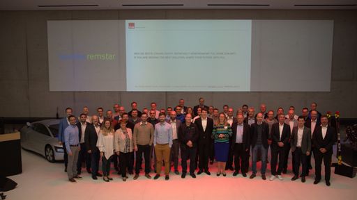 Gruppenfoto im Fill Future Dom