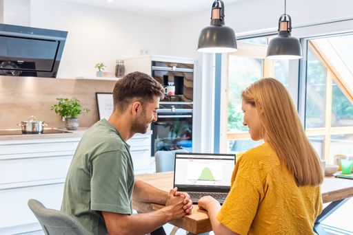 Vorschau Bild von Flex + ermöglicht die Einsicht in das Optimierungspotenzial von
Batterie-Heimspeichern.