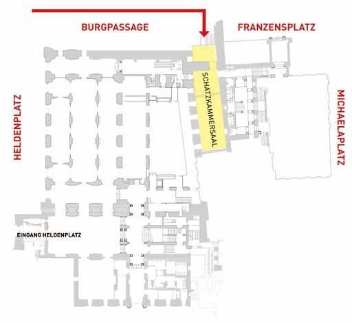 Lageplan Hofburg